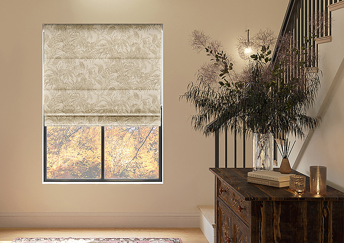 Maui, Hessian - Motorised Roman Blind - Image 3